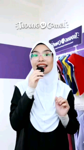 TUDUNG SEKOLAH saiz M (11 thn-dewasa) (TUDUNGSICOMEL) TUDUNG SARUNG