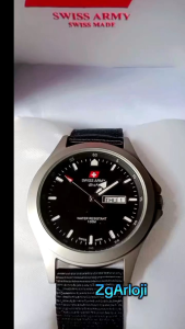 JAM TANGAN SWISS ARMY ORIGINAL 100% KANVAS PRIA FREE BOX ORIGINAL MURAH