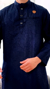 AL-HABIB / JUBAH EMBOS ANAK LAKI LAKI / GAMIS ANAK/koko embos anak/baju muslim anak