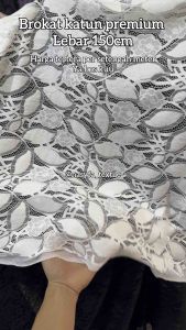 Kain Brukat Putih BW Premium – Elegan Tebal & Mewah