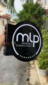 DIY CUSTOM MADE wall shop signboard papan iklan dinding mordern kedai jimat