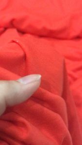 Vải thun cotton màu cam dày vừa mềm mại (khổ 1m8) may đầm váy áo kiểu thiết kế thời trang