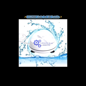 HOMGEEK Mesin Cuci Mini Portable Washing Machine Ultrasonic - CE172