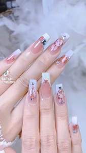 Sticker hình dán móng Hoa 3D các mẫu HOT siêu đẹp