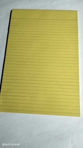 YELLOW PAD 80 LEAVES SIZE 216mm x 330mm
