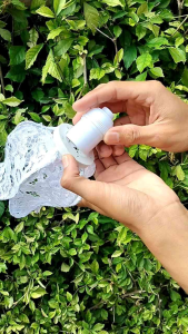 kelopak bunga kap bunga lampu dekorasi bahan kain brukat model kuncup mini dekorasi/ruangan murah cantik minimalis dan terlaris