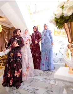 (2oN) ALYA AZZURA Baju set Gamis Syari muslimah Azzura Series By Alya Syari. Nazra Sha