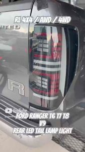 Ford ranger T6 T7 T8 V9 rear led tail lamp fog light taillamp taillight bodykit body kit