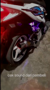 (cod)Knalpot Racing DSM Full System BEAT VARIO SCOOPY MIO inlet 38