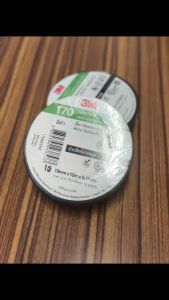 3M เทปพันสายไฟ 1710 สีดำ กว้าง 3/4 นิ้ว ยาว10เมตร (สติ๊กเกอร์สีแดงหรือขาวเขียว) เทปพันสายไฟ