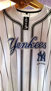 KAOS BASEBALL SALUR/KAOS MOTIF GARIS GARIS/KAOS GAMBAR DEPAN BELAKANG