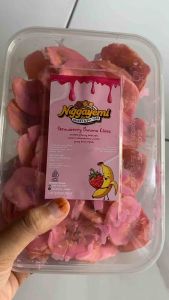 Paket 2 Box 750ml Keripik Pisang Lumer Coklat Matcha Tiramisu Strawbery Taro