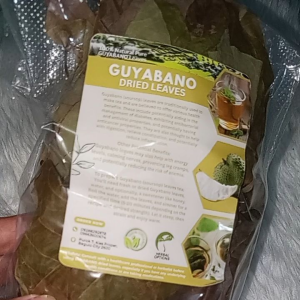 PURE ORGANIC HERBAL GUYABANO LEAVES- AIR DRIED LEAVES GUYABANO- AUTHENTIC GUYABANO LEAVES- 200GRAMS