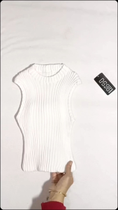 INNER KNIT IMPORT / KAOS ATASAN RAJUT WANITA TANPA LENGAN / BAJU KOREAN FASHION / TENGTOP WANITA