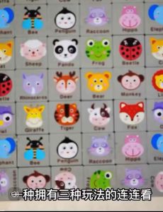 Montessori toys Animal toys IQ game Matching toys Animal matching toys mainan haiwan 动物对对碰Early education toy 早教玩具