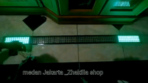 Strobo 3 baris non running text