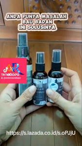 PAKET RESELLER DEODORAN SPRAY 60ml&100ml |TAWAS SPRAY|100%ORIGINAL TANPA ALKOHOL