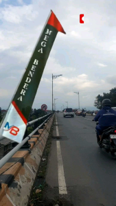 BENDERA CUSTOME UMBUL UMBUL CUSTOME KAPSUL | 3 METER | BEBAS DESAIN