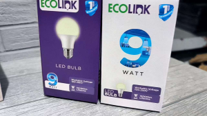 ( PAKET HEMAT ISI 12 PCS ) Ecolink Lampu Bohlam LED Bulb 9W 9 WATT Warm White 3000K Kuning Bergaransi 1 Tahun BAGUS KUALITAS TERJAMIN