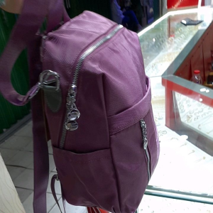 Tas Ransel Chibao Wanita Bahan Kanvas & Tas Selempang Ransel Wanita Chibao