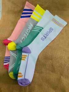 Tất (vớ) thể thao sport pickleball màu cao cổ