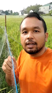 BONUS 2 TALI COD JARIG BURUNG JARING PADI SENAR 012 / JARING BURUNG PIPIT / JARING SAWAH MURAH