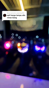 Paket Lampu Motor Vario: 6pcs 6biji Lampu Custom Motor Vario Beat Max Scoopy Mio M3 Beat Delux DLL