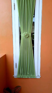 Gorden jendela gorden bahan Blackout gorden minimalis bahan tebal