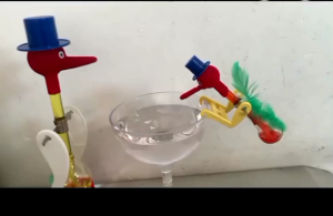 mainan bird dtingking pepetual motion sains