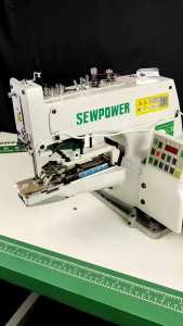 SEWPOWER SP-1373D Mesin Jahit Pasang Kancing ( Servo direct Drive ) FULLSET BARU