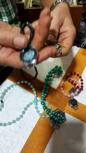 Jam Kalung & Gelang MNL Ring Berlian Terbaru 2024 New