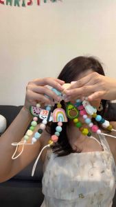 สายกันตกพร้อมยางกัด LouLou Lollipop