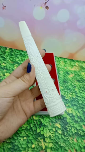 Once pipa tulang sapi ukir leak Bali B207
