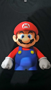 Kaos Atasan oblong pria Lengan pendek Kaos oblong / Kaos Mario 2 DTF/ Kaos Oblong/ Baju Kaos Tshirt/ Tshirt pria / Tshirt pria