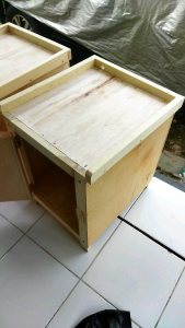 Meja Kompor 1 Tungku dengan Penutup 50x30