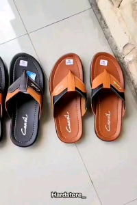 Sandal jepit Pria / Sandal kulit Casual / Sendal Santai Pria dewasa Kualitas Terbaik CNVL 39 - 43