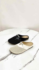 BREVINNI Bowie Slip On Flats || Sepatu Slip On Wanita || Sepatu Mesh Slip On Flats || Sepatu Sandal Anyaman Pita || Sepatu Tapak Karet || Sepatu Wanita Premium