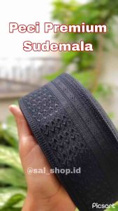 Songkok Sudemala/ Songkok Haji Hitam PBH 3502/ Kopyah/ Peci