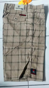Celana pendek motif (27-38)/ Chinos motif resleting / Celana santai pria / Celana pendek chinos / Celana Casual pria