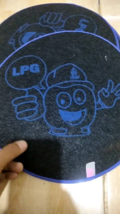 ALAS TATAKAN TABUNG GAS LPG LANTAI DAPUR TIDAK BERKARAT