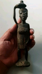 African wooden statue