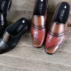 Sandal Bustong Kombinasi: Sepatu Sandal Selop Pria