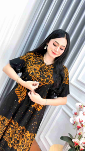 dastet batik batik pekalongan busui resleting depan