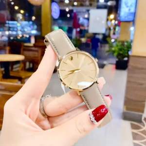 Đồng Hồ Nữ Movado 0607375 Quartz Size 40 Ultra Slim Beige