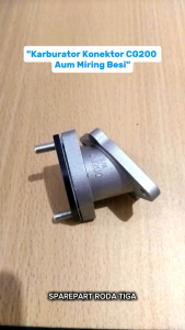 Carburator konektor 200 Aum (miring) (TW 15D)