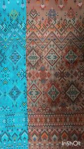 ผ้าถุง ผ้าซิ่นไหม Thai fabric material ทอลายทั้งผืน. ไหมกาสะลอง ผ้าไหม ล้านนา. ราชวัชรเชียงแสน. ลวดลายหรูหรา ใส่ได้ทุกโอกาส ทั้งงานราช งานหลวง.   และสามารถ ซื้อเป็นของฝาก ของขวัญ. ได้เลย. สวยงามอย่างไทย   เป็นผ้าผืน ขนาด 110x190 ซม.