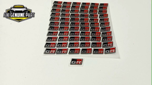 Emblem Logo Stir Type GR Untuk Semua Mobil Toyota Original