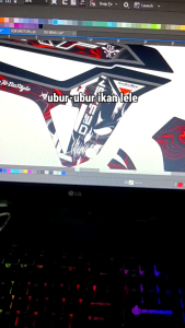 Decal CRF 150L TERBARU FULL BODY BISA CUSTOM