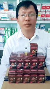 Cafein tiêm hoặc nhỏ trước thi đấu gàhưng phấn thần kinh trung ương tỉnh táo giảm đau và trợ hô hấp