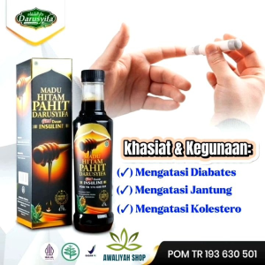 Madu Hitam Pahit Darusyifa Plus Daun Insuline